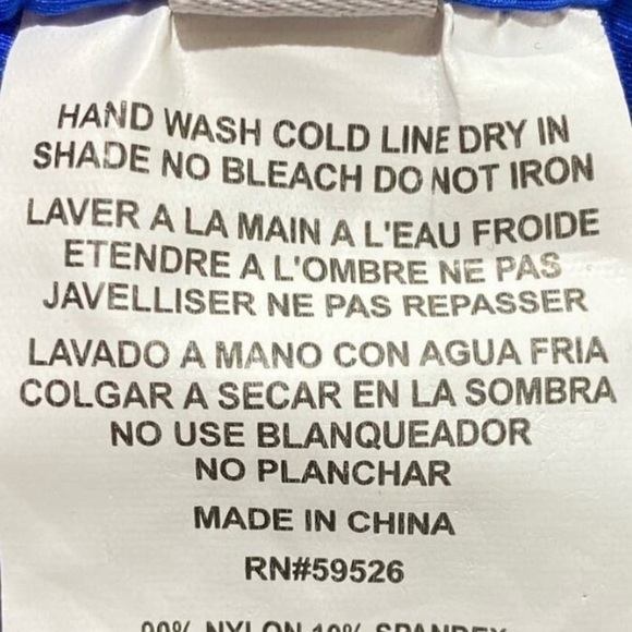 BECCA Women's Line in the Sand One-Piece Swimsuit Blue L - Picture 10 of 16